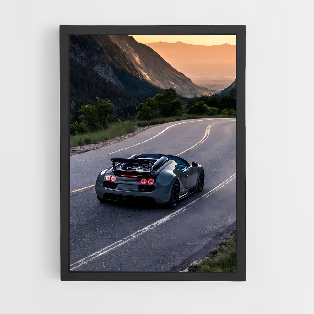 Poster Veyron Ascendant – affiche Bugatti (vue 2)