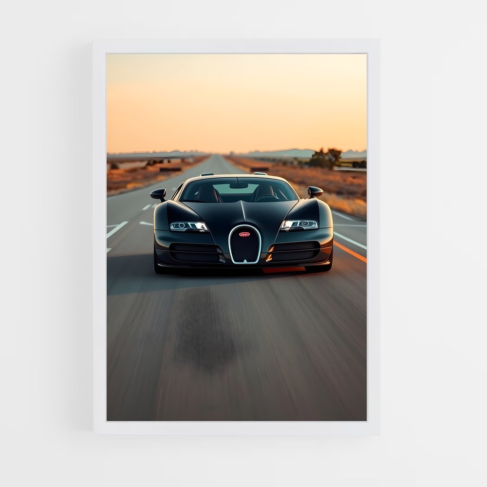 Poster Veyron de Vitesse – affiche Bugatti (vue 3)
