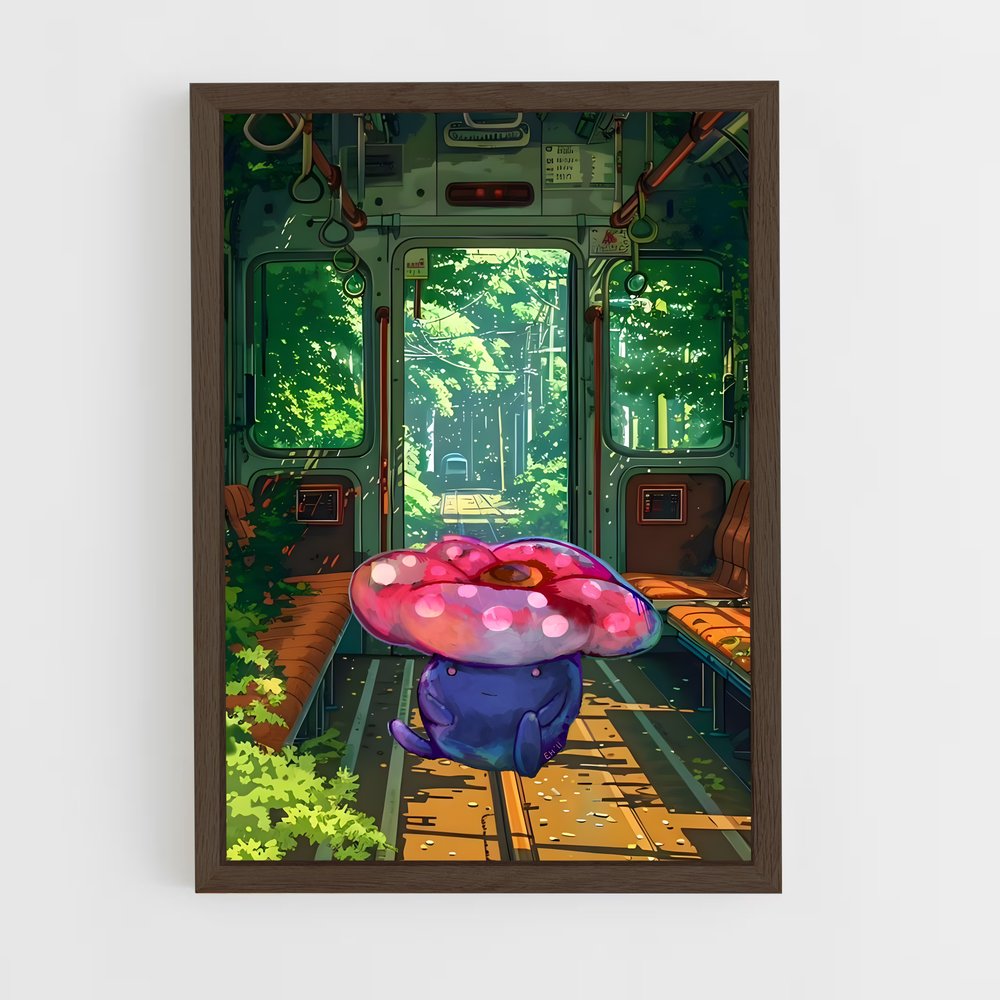 Poster Fleur de Train – affiche Pokemon (vue 5)