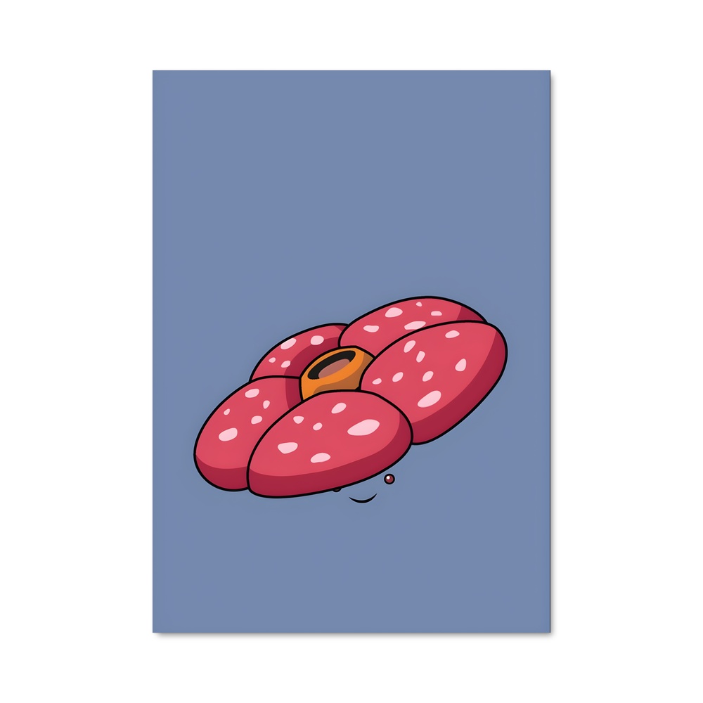 Poster Vileplume Gourmand – affiche Pokemon