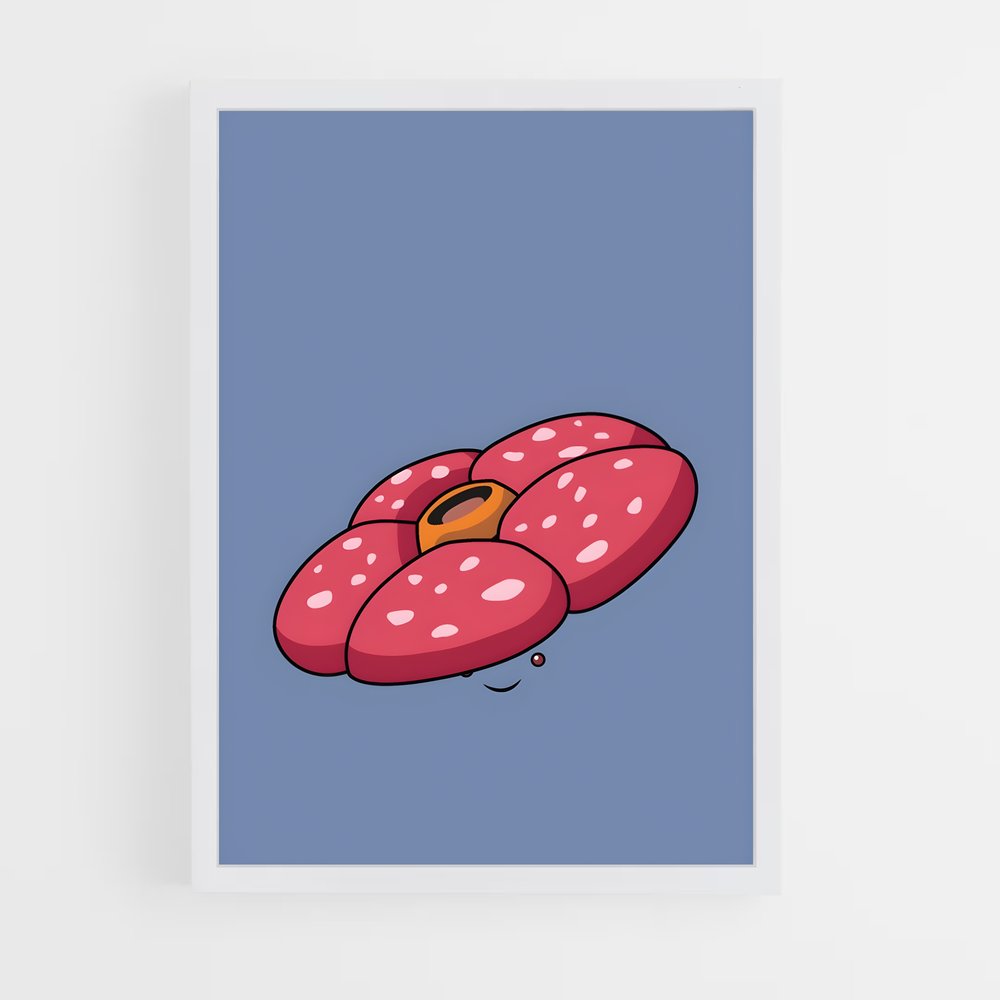 Poster Vileplume Gourmand – affiche Pokemon (vue 3)