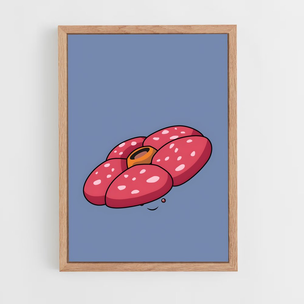 Poster Vileplume Gourmand – affiche Pokemon (vue 4)