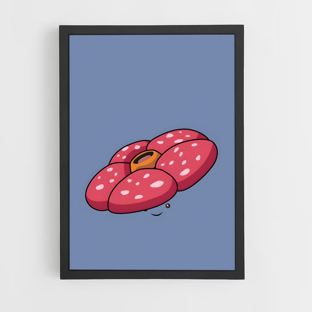 Poster Vileplume Gourmand – affiche Pokemon (vue 2)