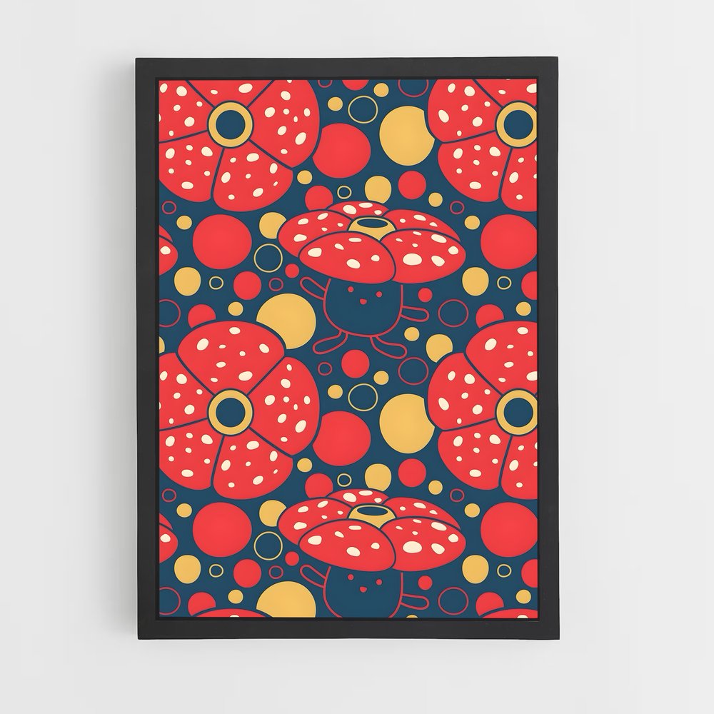 Poster Vileplume Enchanté – affiche Pokemon (vue 2)