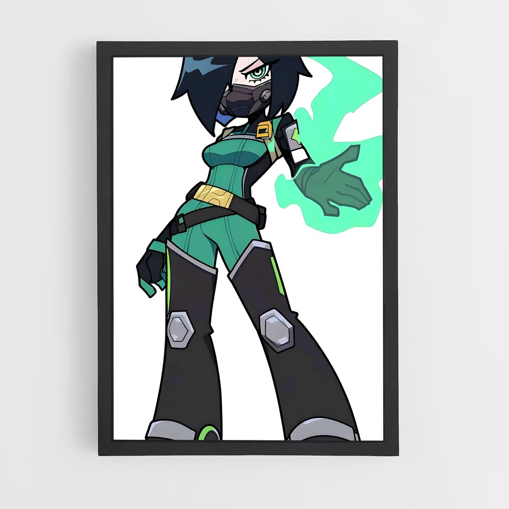 Poster Viper Queen – affiche Valorant (vue 2)