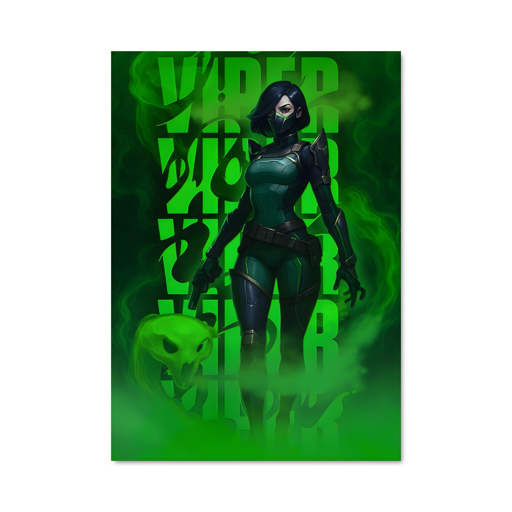 Poster Viper Green