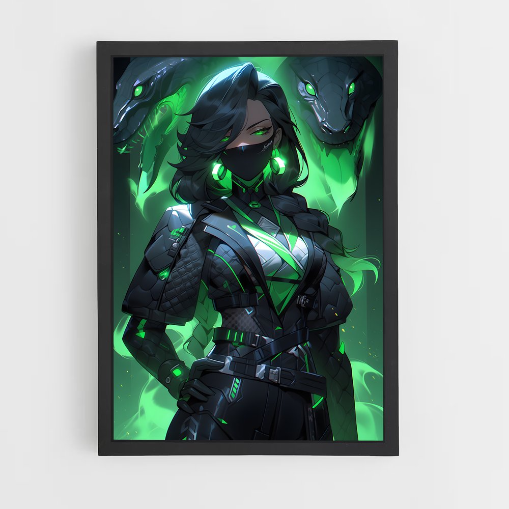 Poster Viper's Embrace – affiche Valorant (vue 2)