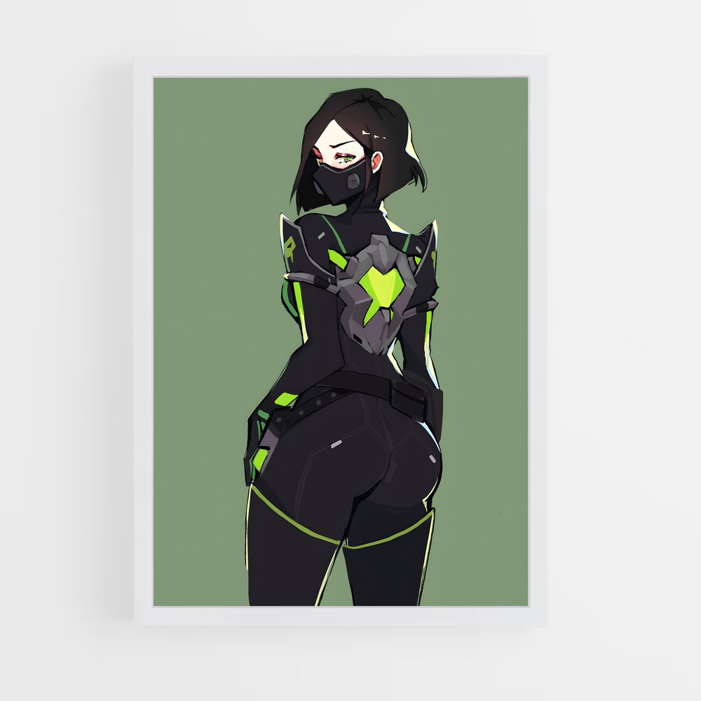 Poster Femme Viper – affiche Valorant (vue 3)
