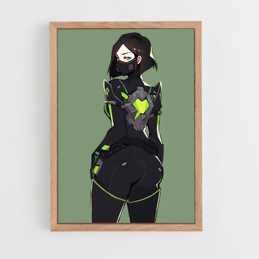 Poster Femme Viper – affiche Valorant (vue 4)