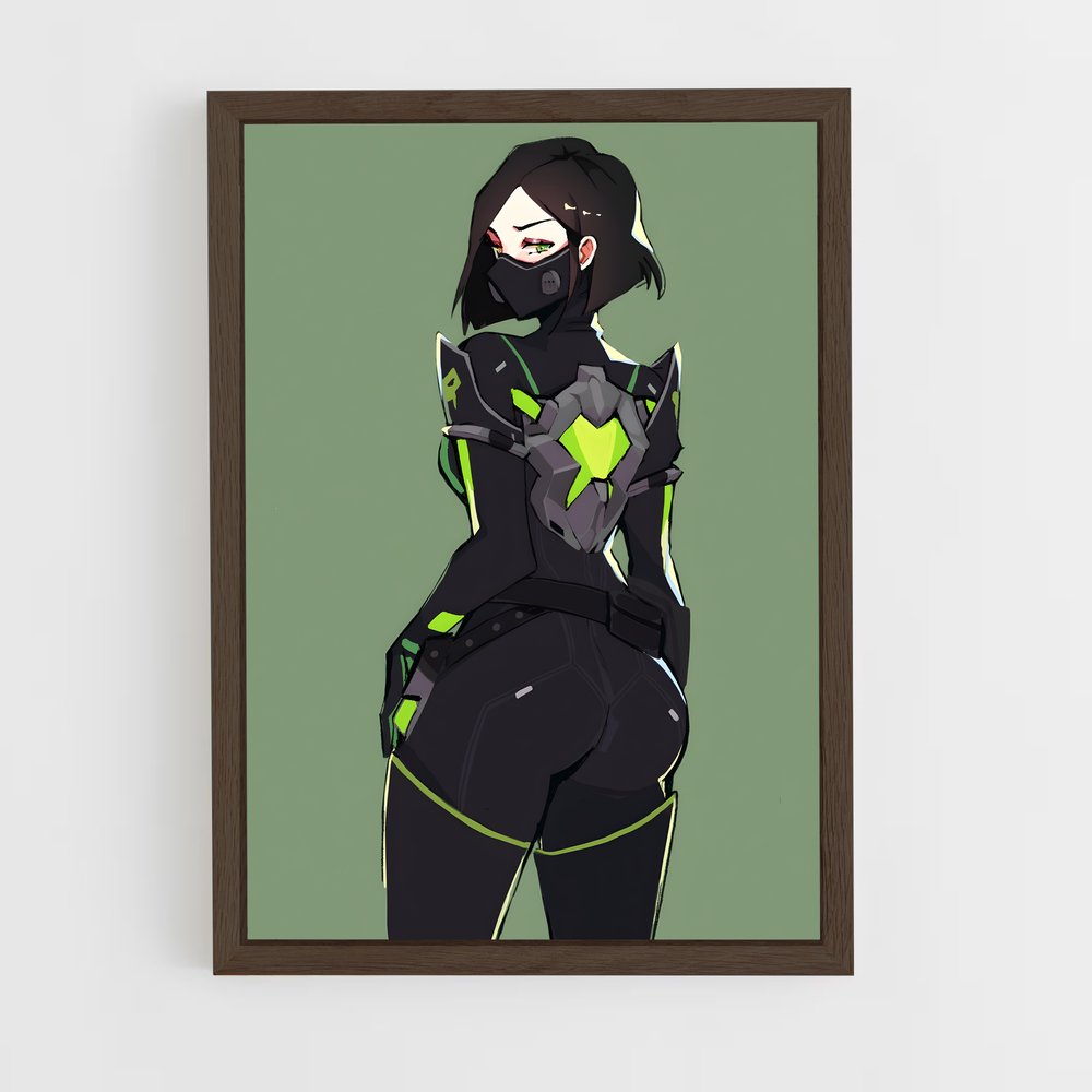 Poster Femme Viper – affiche Valorant (vue 5)