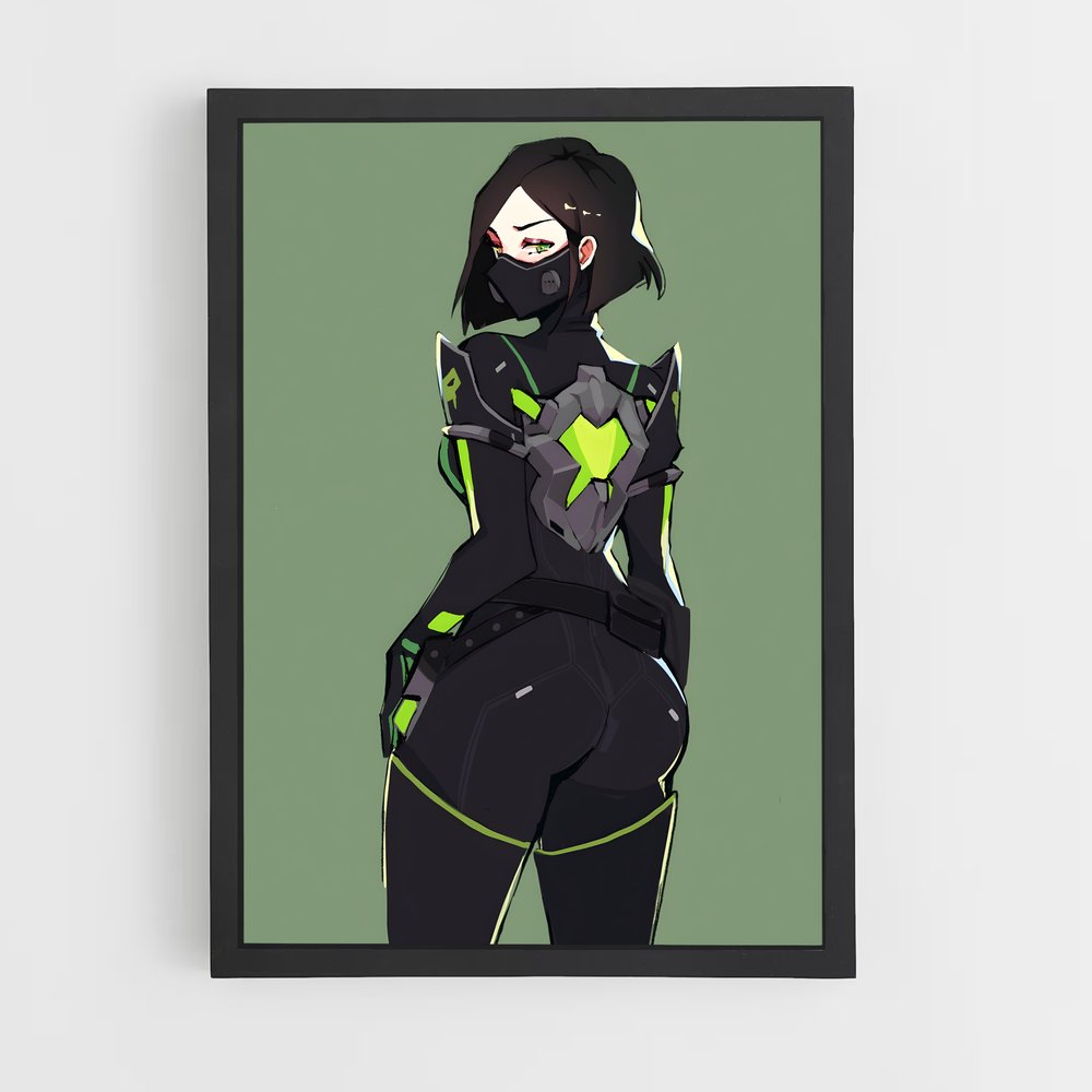 Poster Femme Viper – affiche Valorant (vue 2)