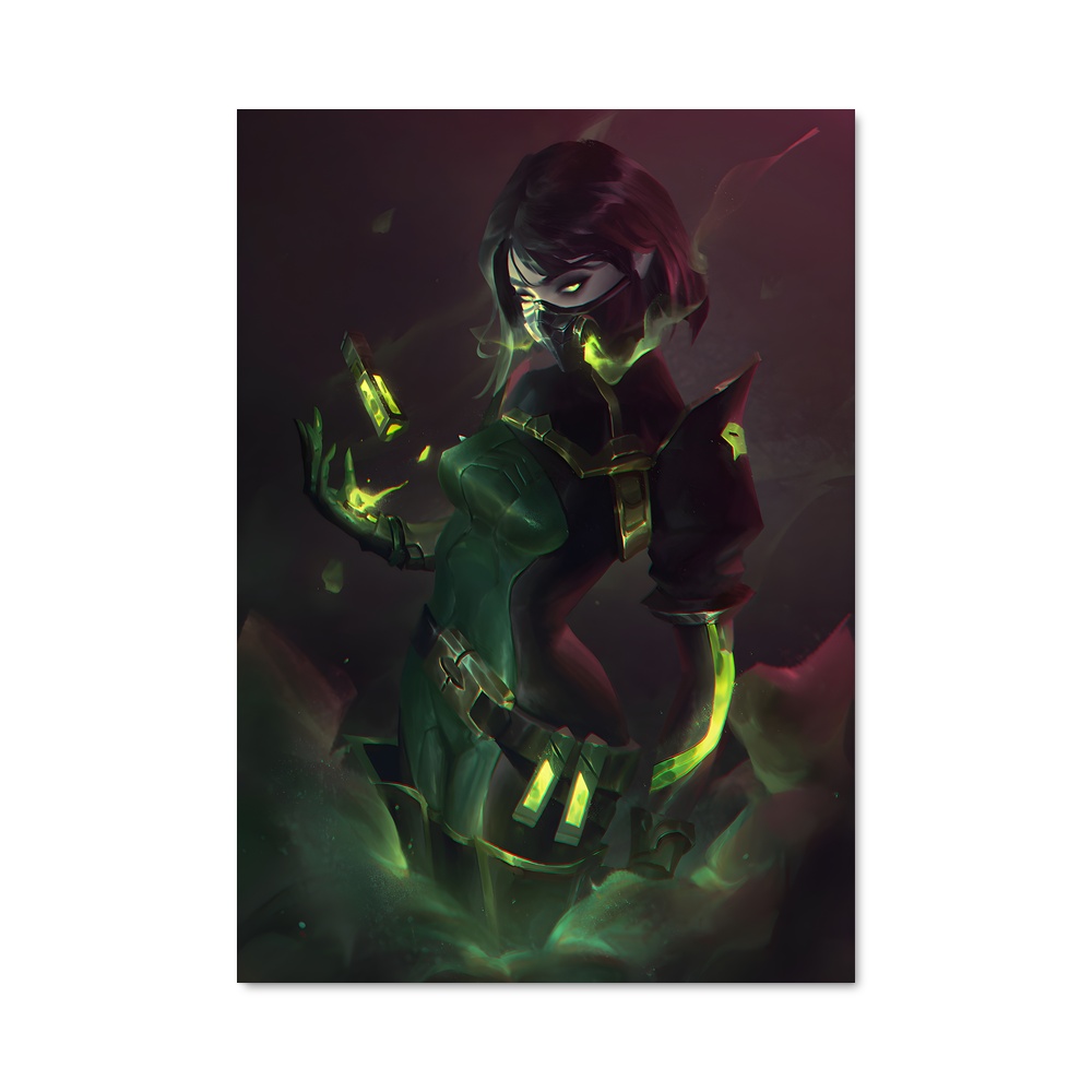Poster Green Viper – affiche Valorant