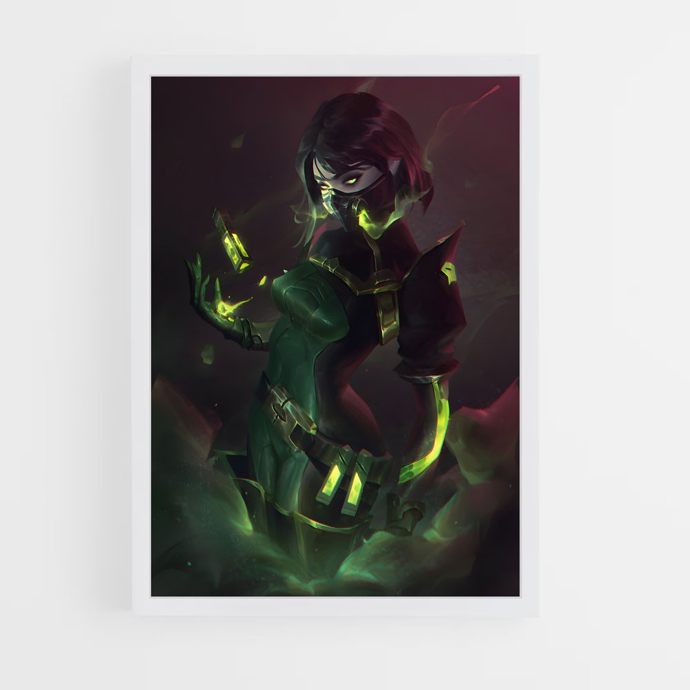 Poster Green Viper – affiche Valorant (vue 3)