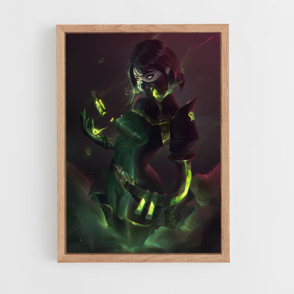Poster Green Viper – affiche Valorant (vue 4)