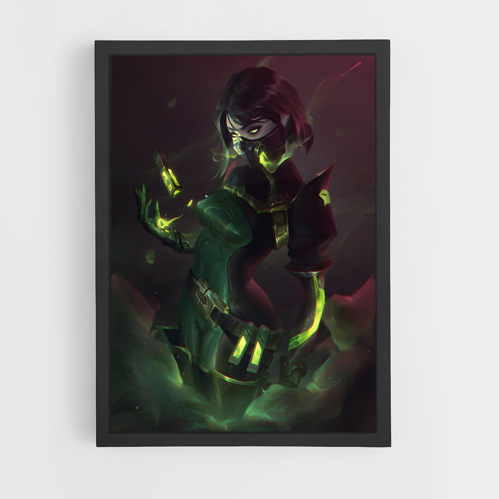 Poster Green Viper – affiche Valorant (vue 2)