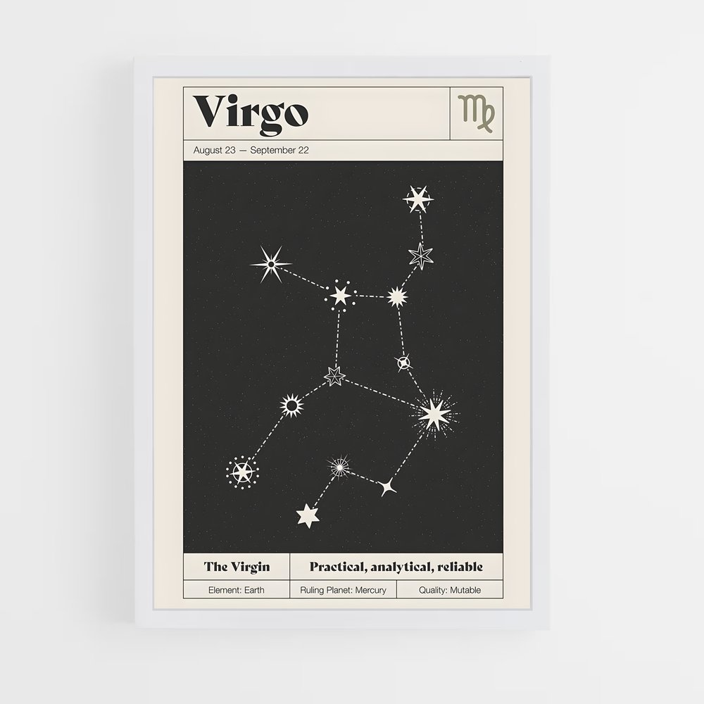 Poster Viro Mystique – affiche Constellations (vue 3)