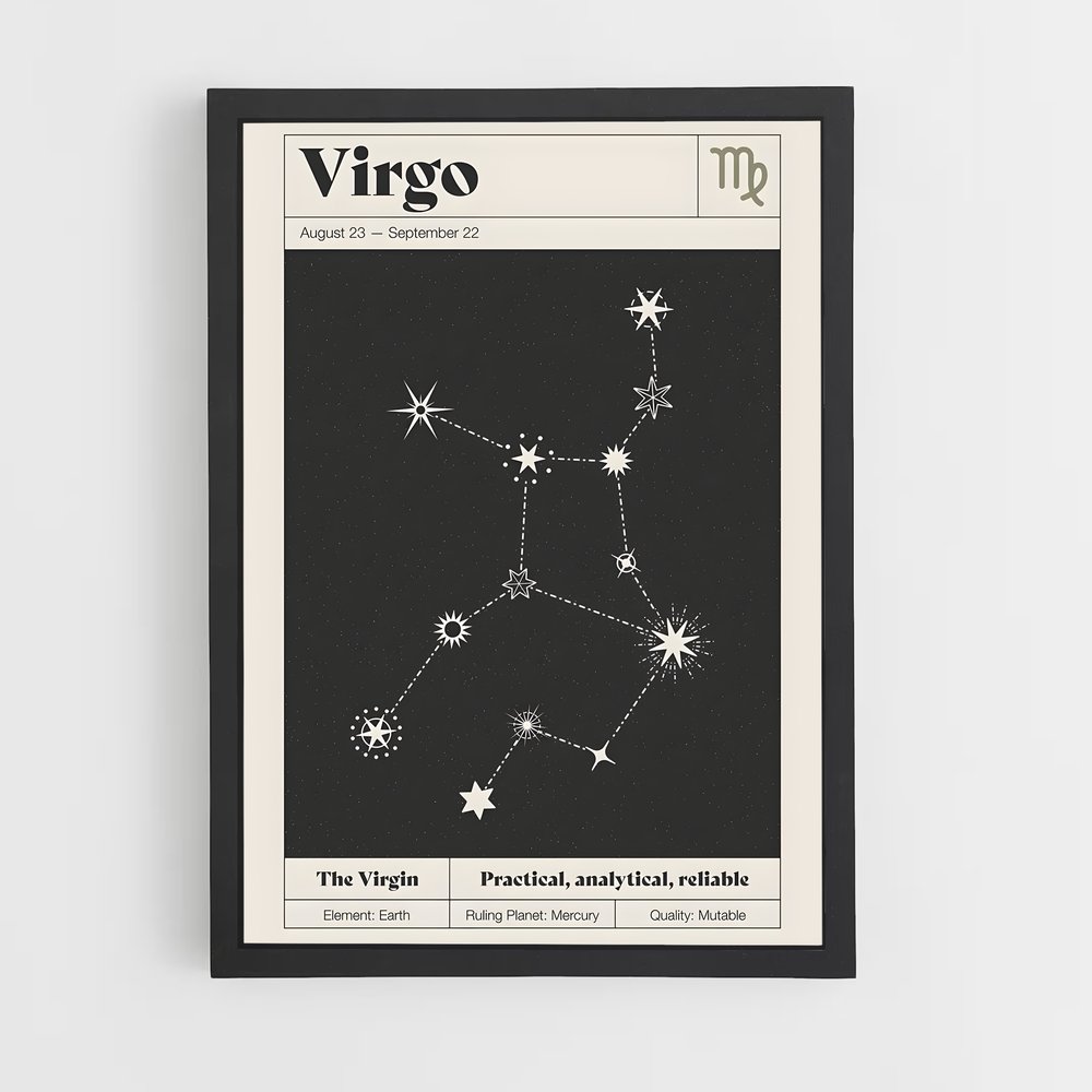 Poster Viro Mystique – affiche Constellations (vue 2)