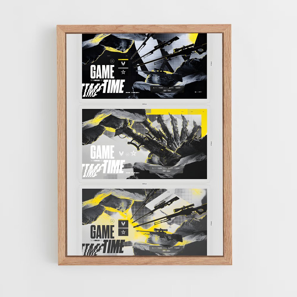 Poster Vitality Énergie – affiche Esports (vue 4)