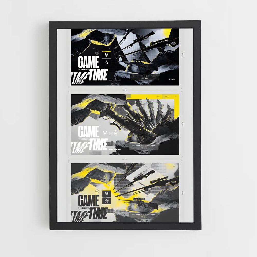 Poster Vitality Énergie – affiche Esports (vue 2)