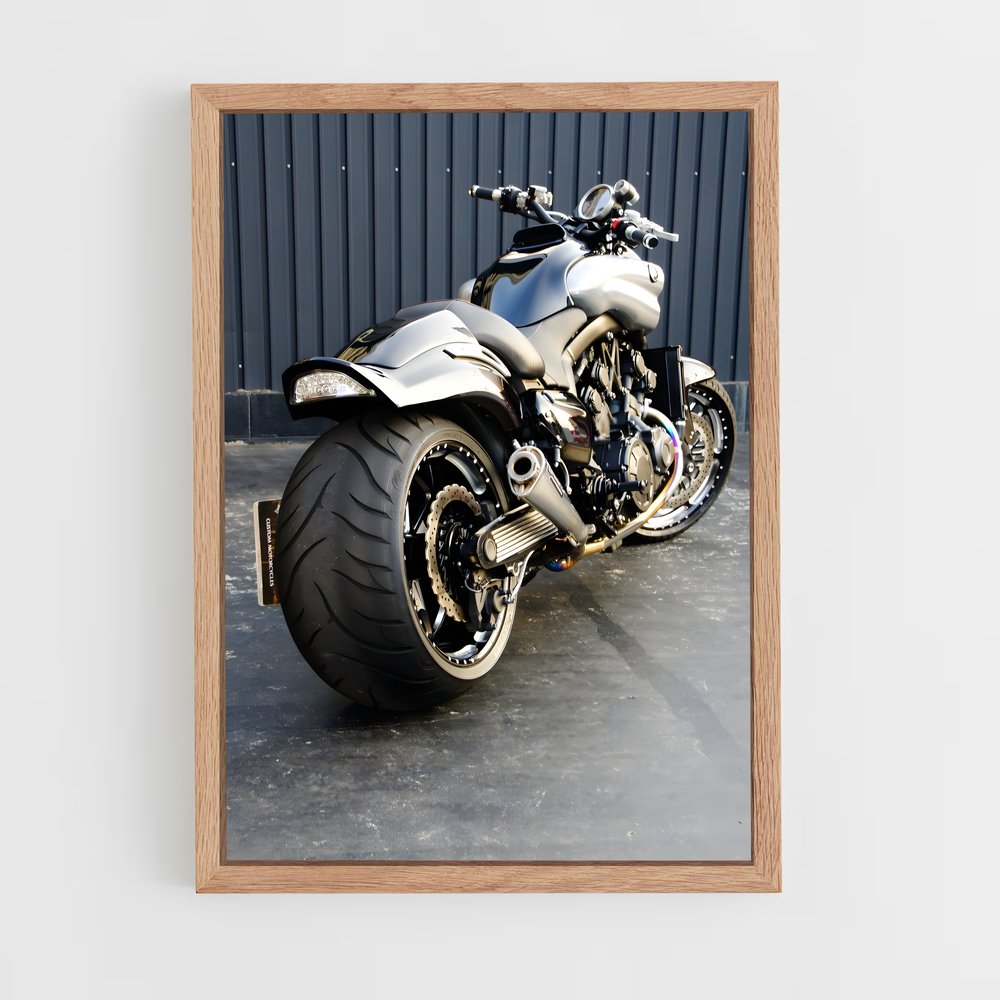 Poster Vmax sur Route – affiche Yamaha (vue 4)
