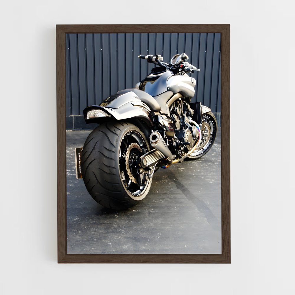 Poster Vmax sur Route – affiche Yamaha (vue 5)