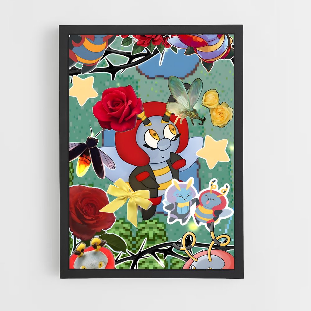 Poster PokéFusion – affiche Pokemon (vue 2)