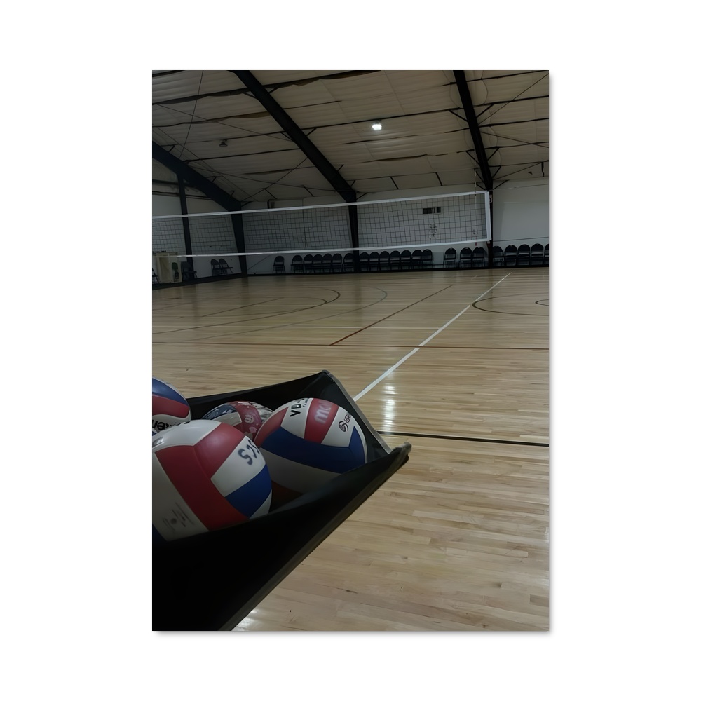 Poster Service Match – affiche Volleyball