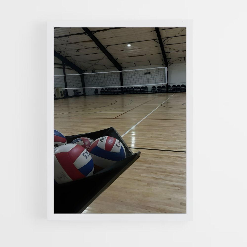 Poster Service Match – affiche Volleyball (vue 3)