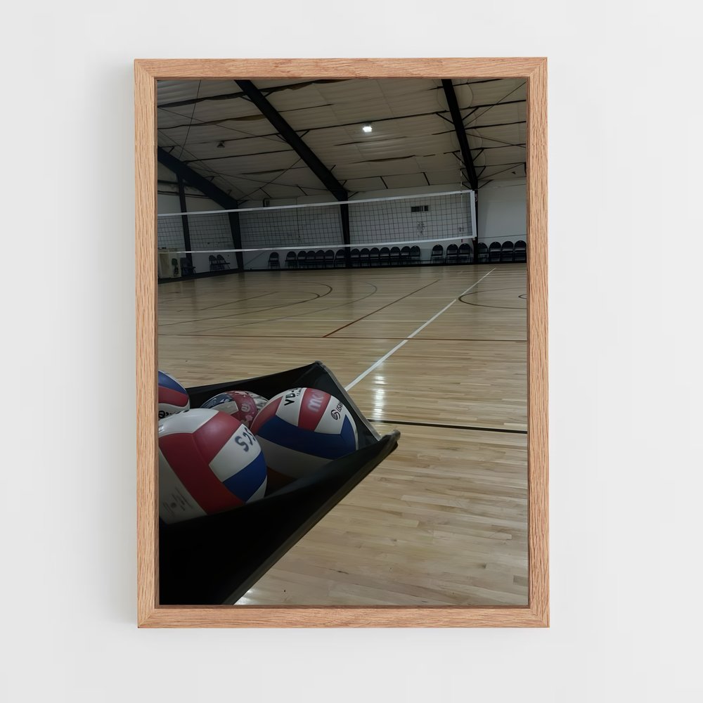 Poster Service Match – affiche Volleyball (vue 4)