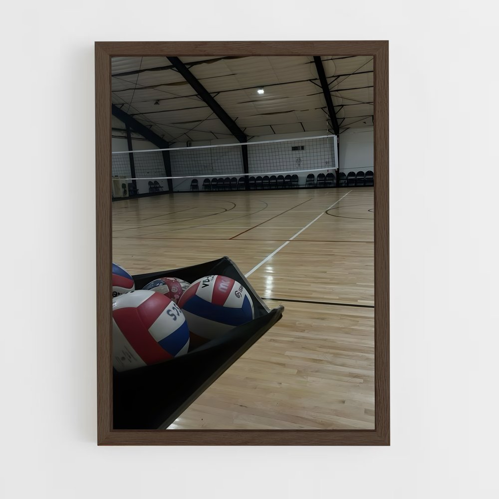 Poster Service Match – affiche Volleyball (vue 5)