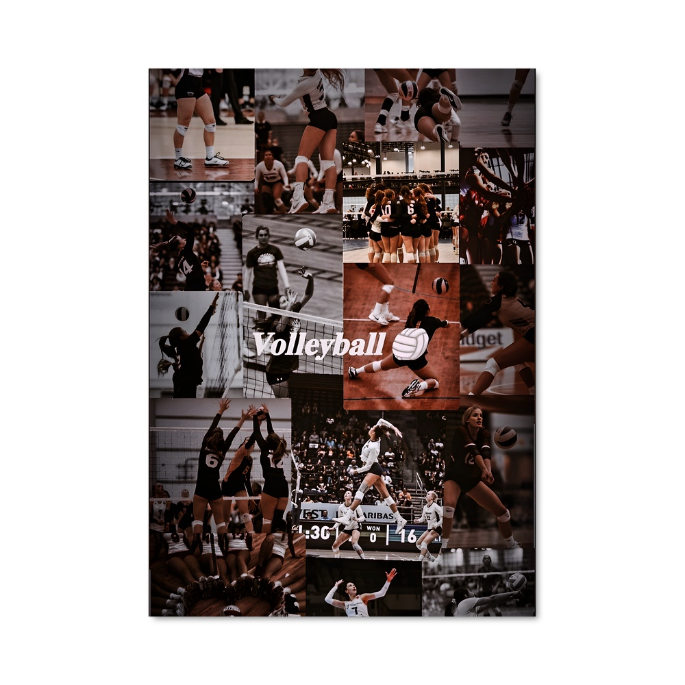 Poster Envolée Sportive – affiche Volleyball