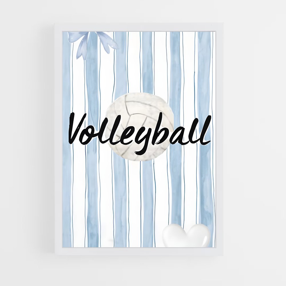 Poster Vibes de Volleyball (vue 3)