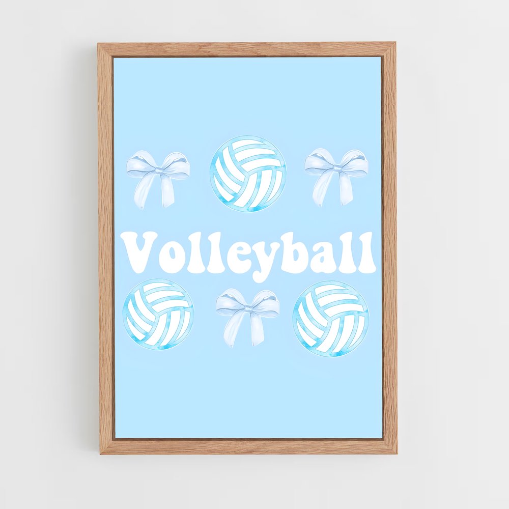 Poster Ace du Volley – affiche Volleyball (vue 4)