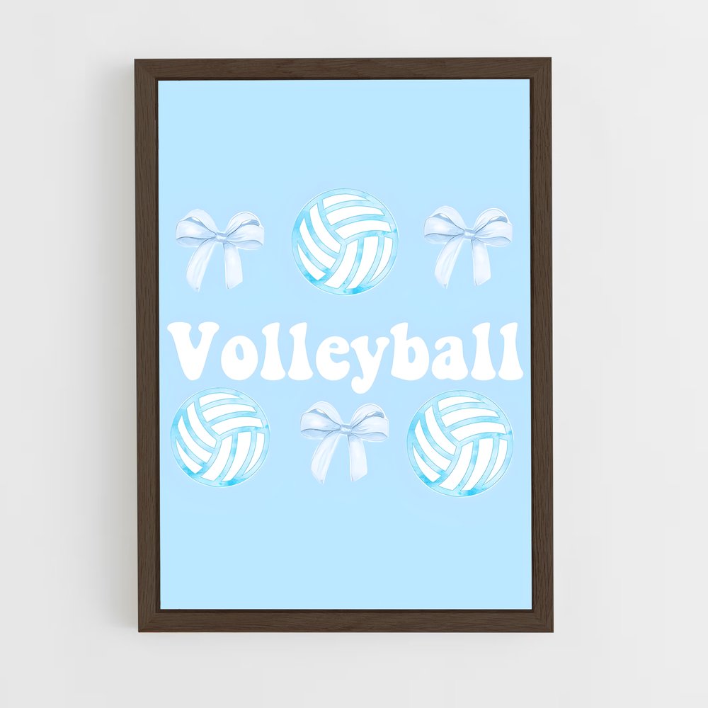 Poster Ace du Volley – affiche Volleyball (vue 5)