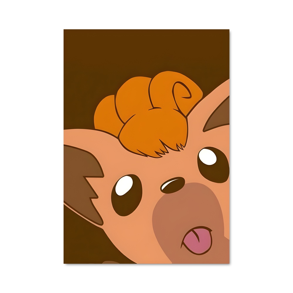 Poster Toutou Malin – affiche Pokemon