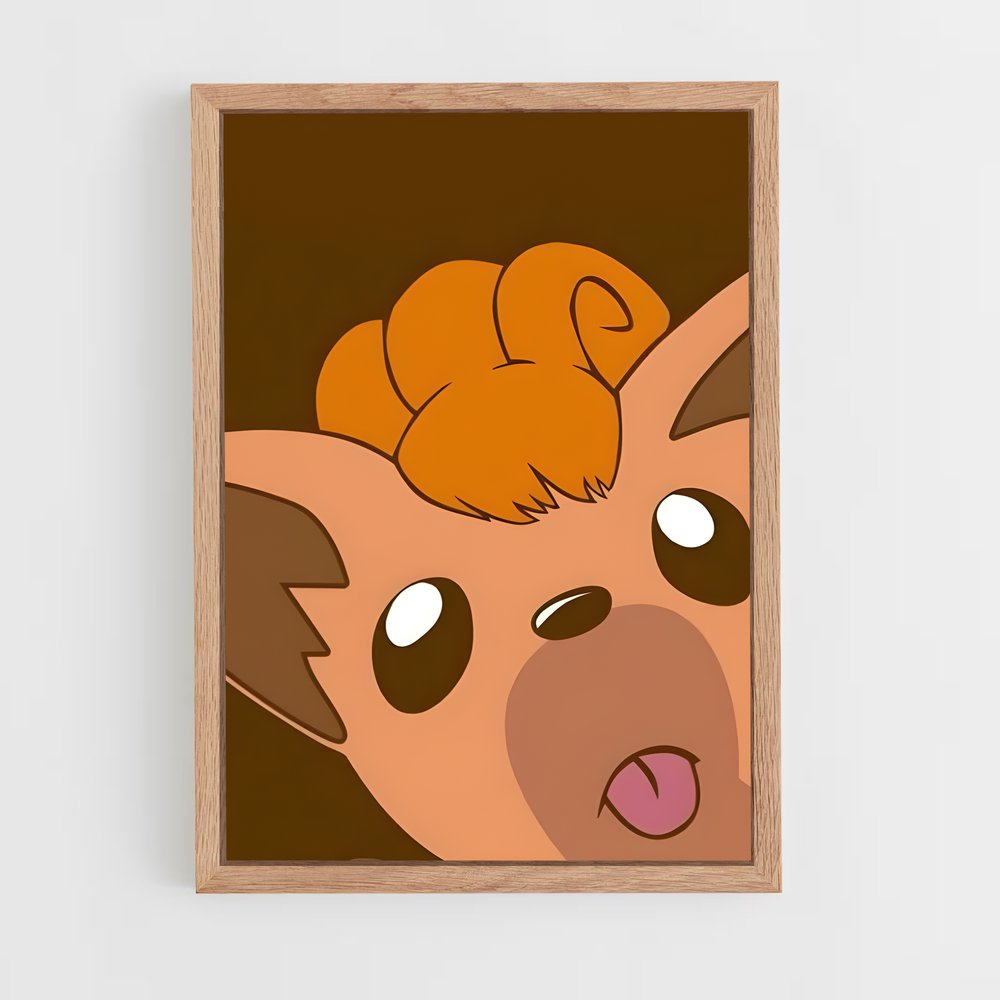 Poster Toutou Malin – affiche Pokemon (vue 4)