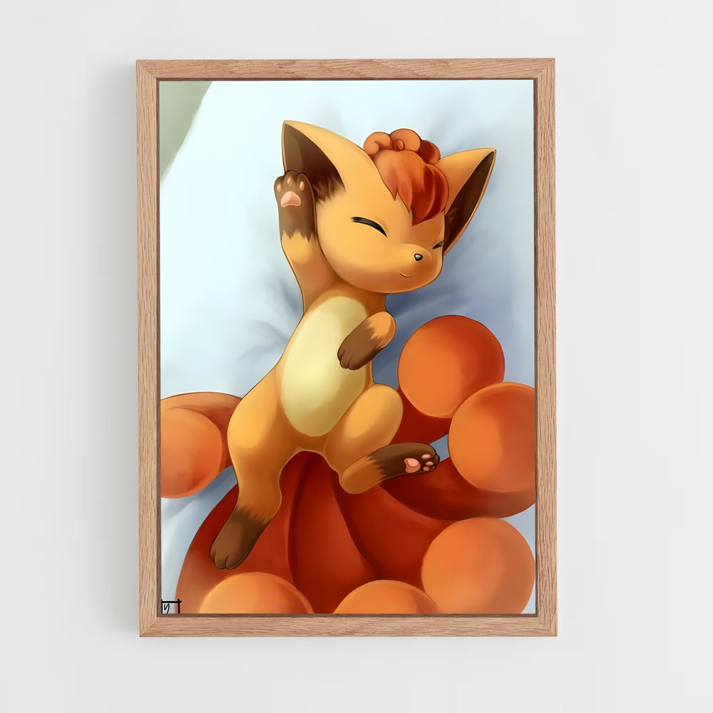 Poster Vulpix Enchanté – affiche Pokemon (vue 4)