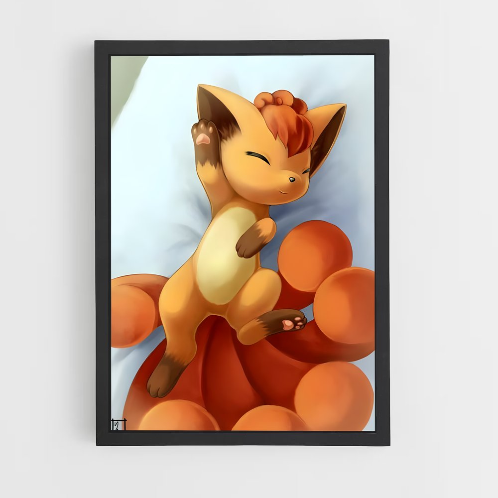 Poster Vulpix Enchanté – affiche Pokemon (vue 2)