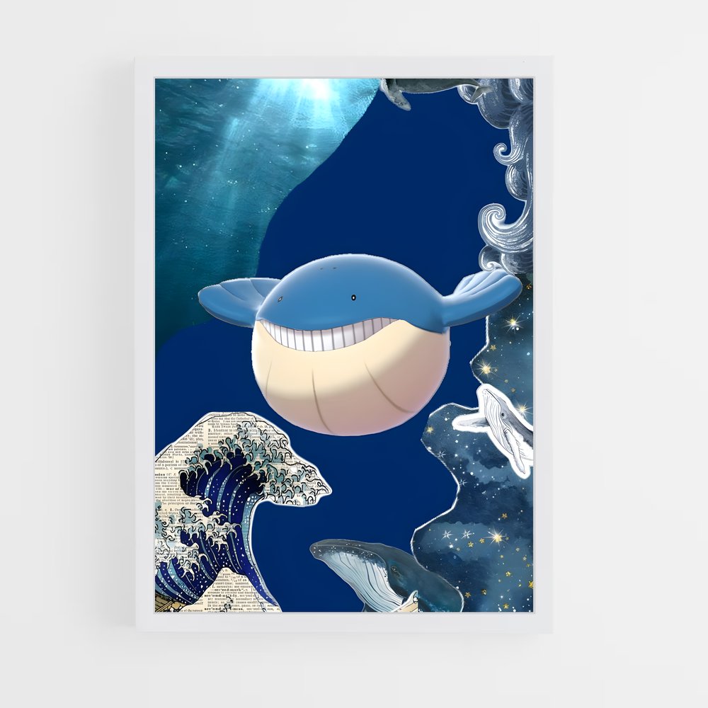 Poster L'Océan des Géants – affiche Pokemon (vue 3)