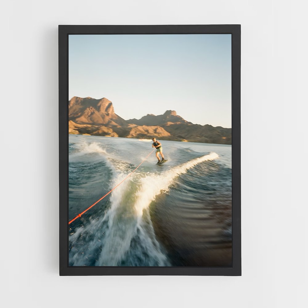 Poster Wakeboarding D'un (vue 2)