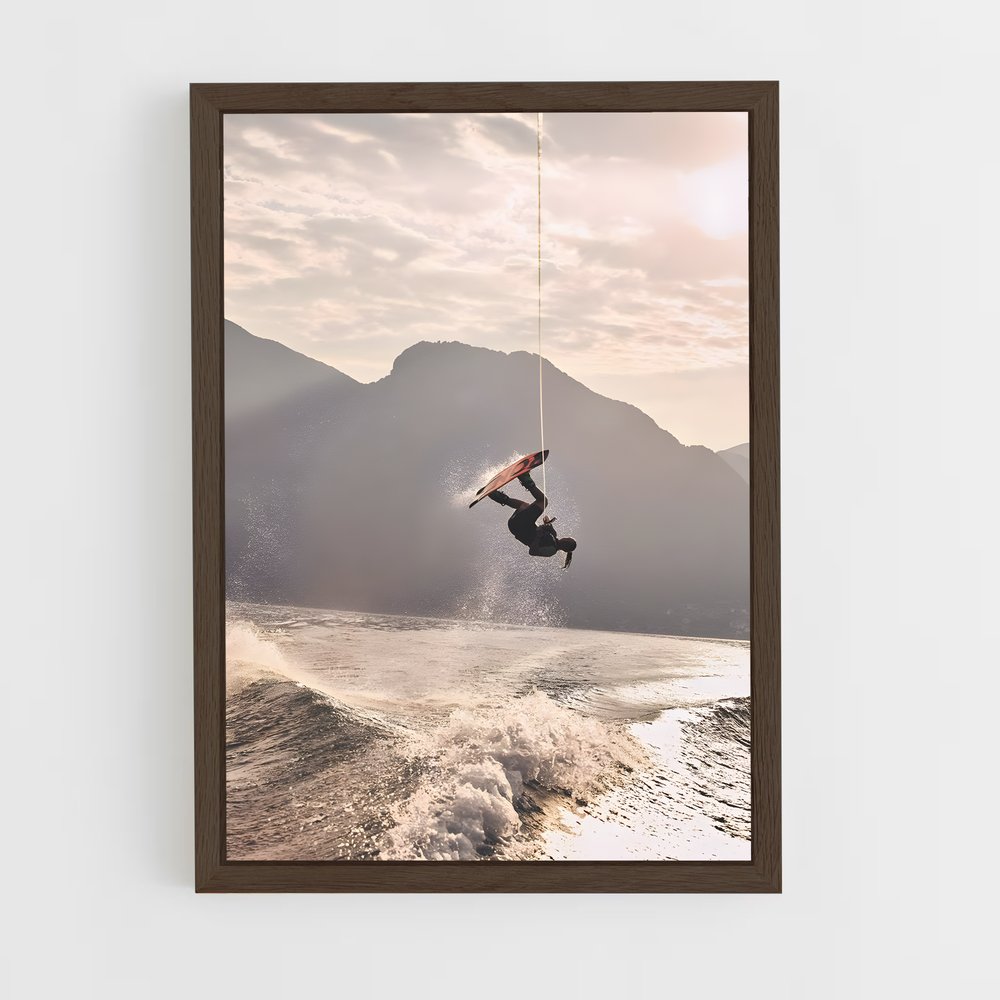 Poster Wakeboarding wakeboard (vue 5)