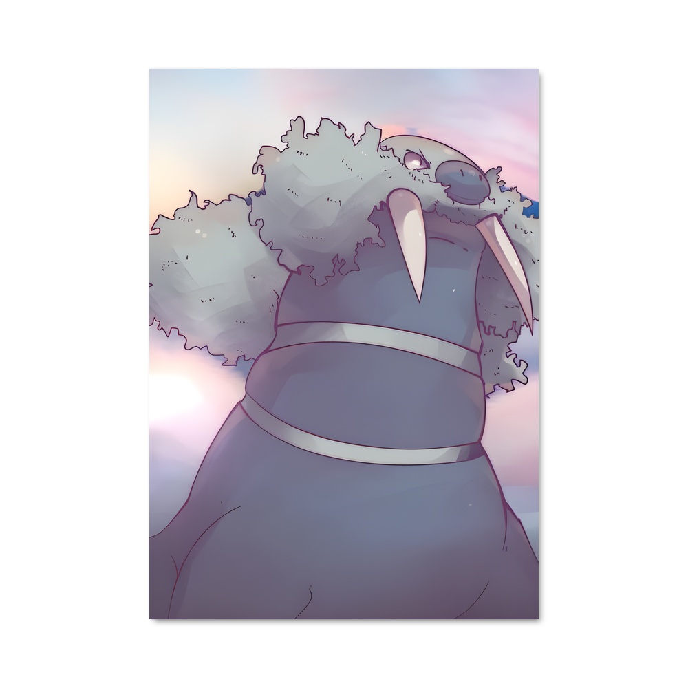 Poster Walrein chapeau – affiche Pokemon