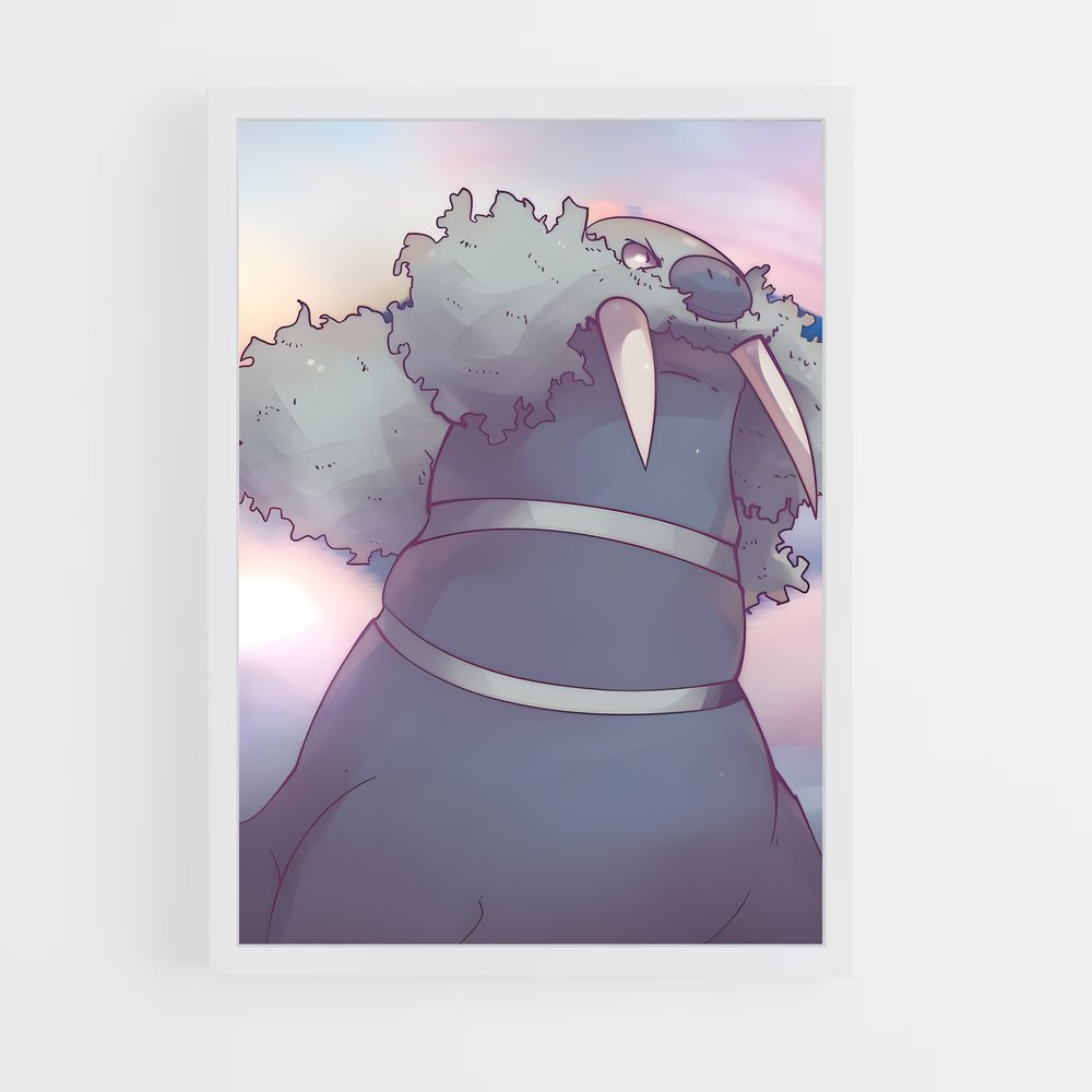 Poster Walrein chapeau – affiche Pokemon (vue 3)