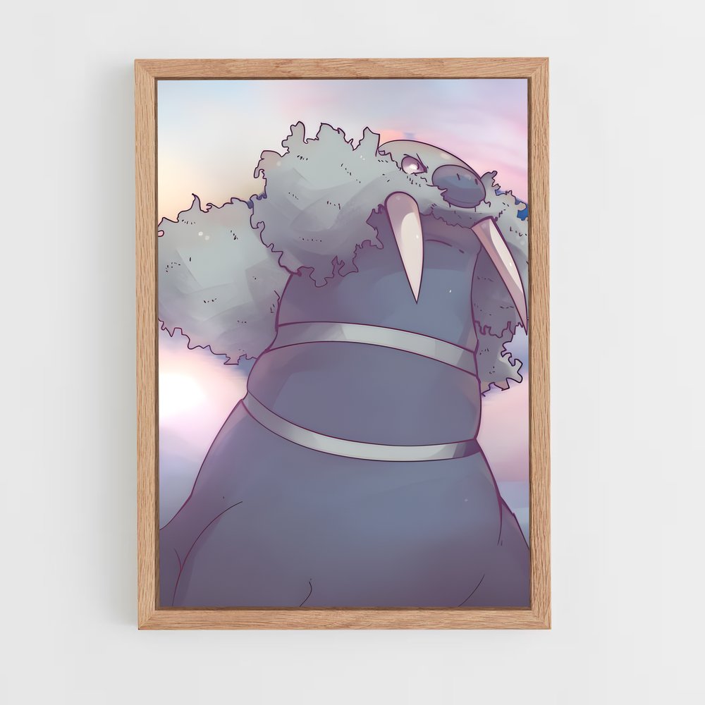 Poster Walrein chapeau – affiche Pokemon (vue 4)