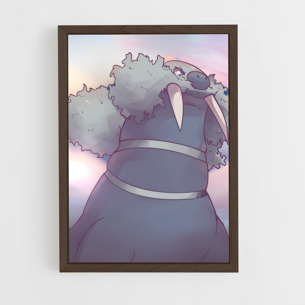 Poster Walrein chapeau – affiche Pokemon (vue 5)