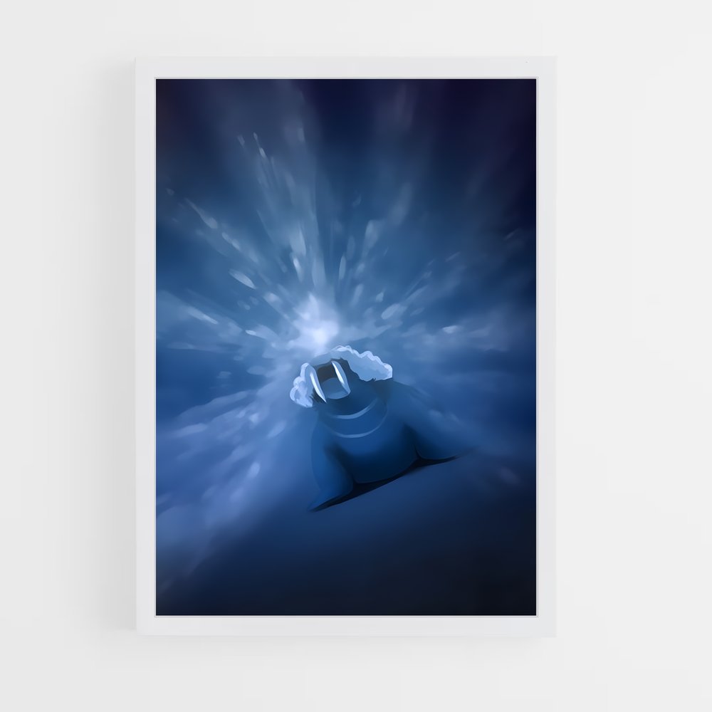 Poster Lumière Arctique – affiche Pokemon (vue 3)