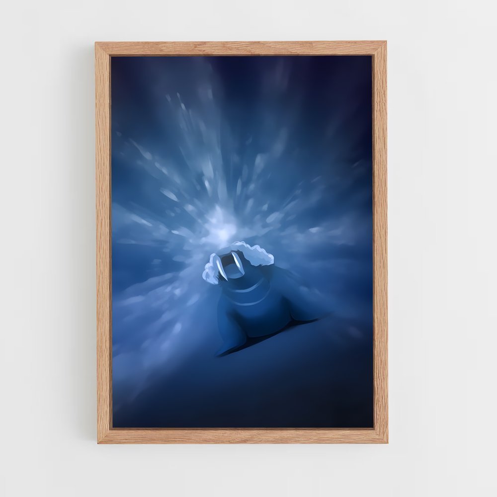 Poster Lumière Arctique – affiche Pokemon (vue 4)