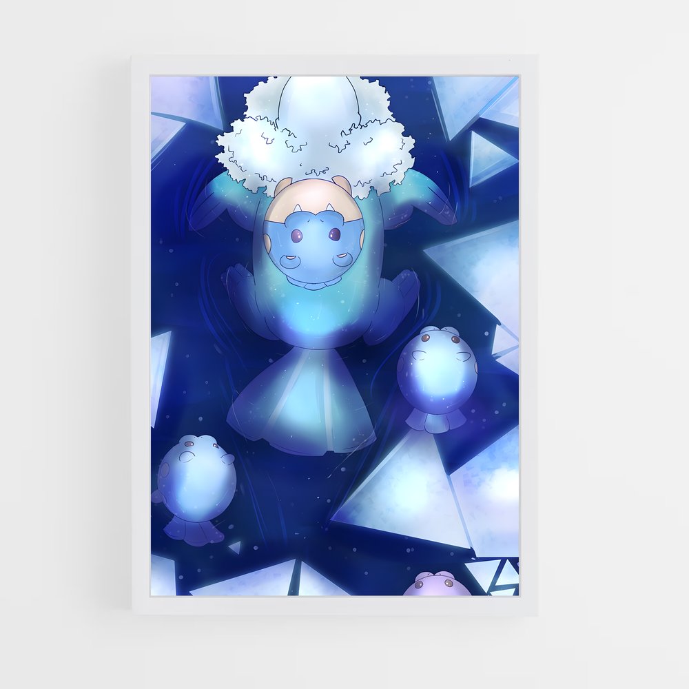 Poster Walrein le Glacial – affiche Pokemon (vue 3)