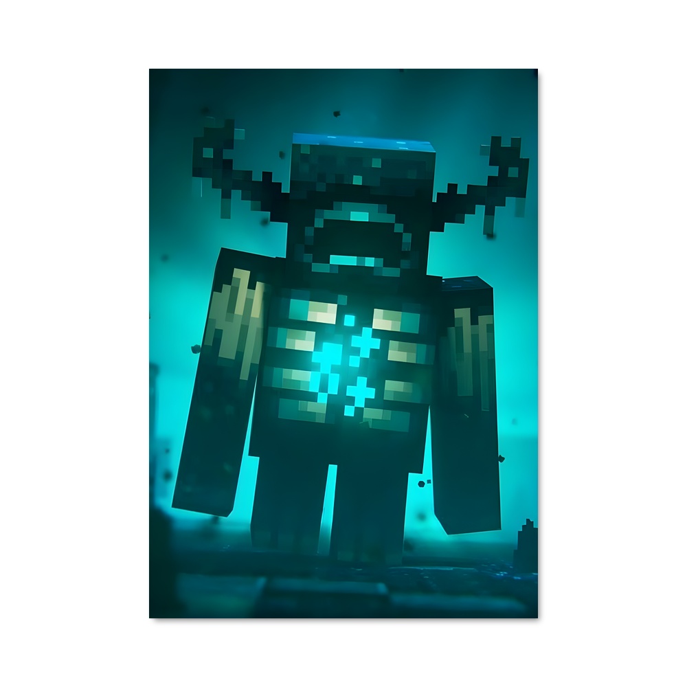 Poster Block Party – affiche Minecraft