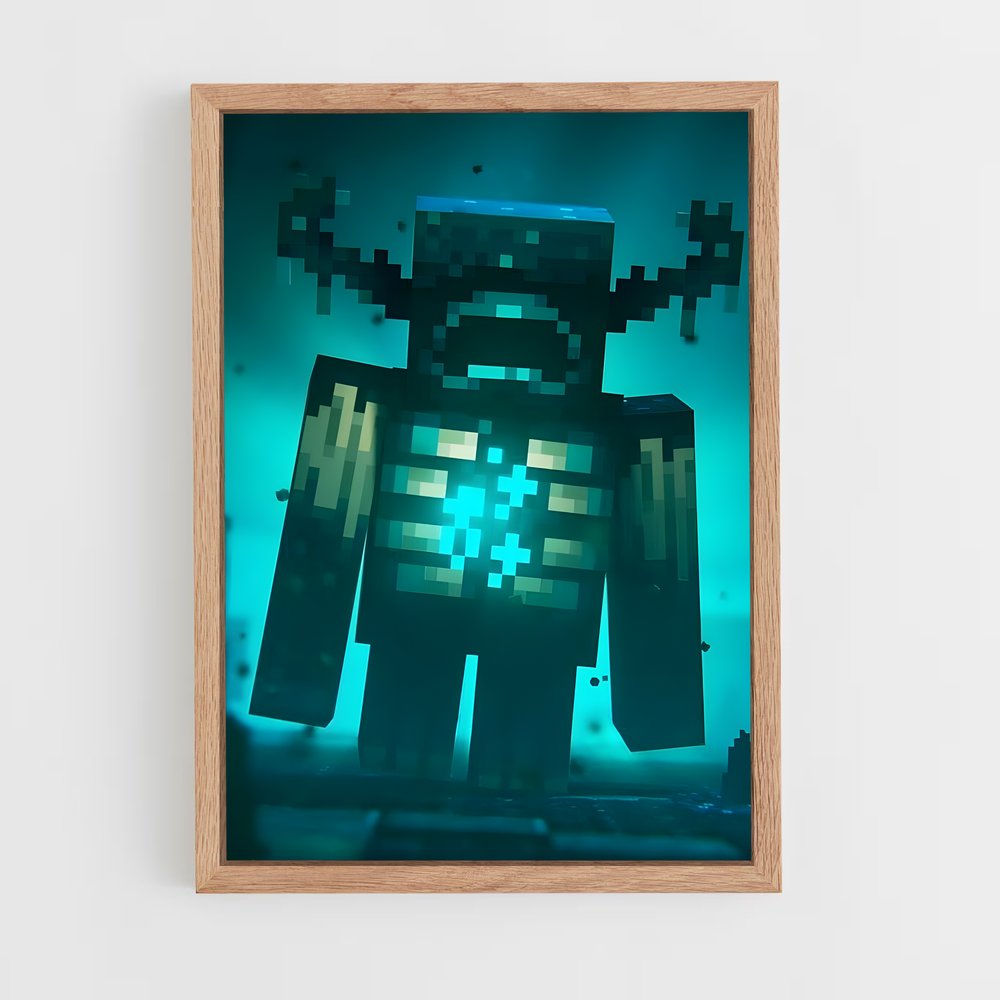 Poster Block Party – affiche Minecraft (vue 4)